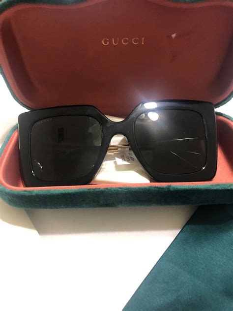 gucci 807661027 sunglasses receipt provided|Gucci Tag .